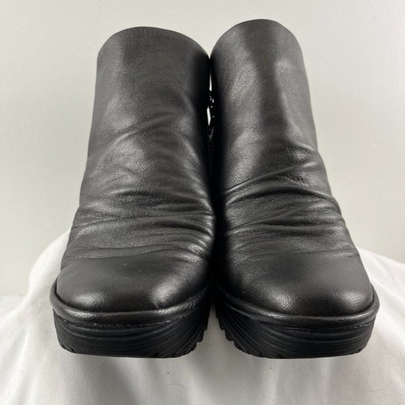 fly london yip wedge bootie